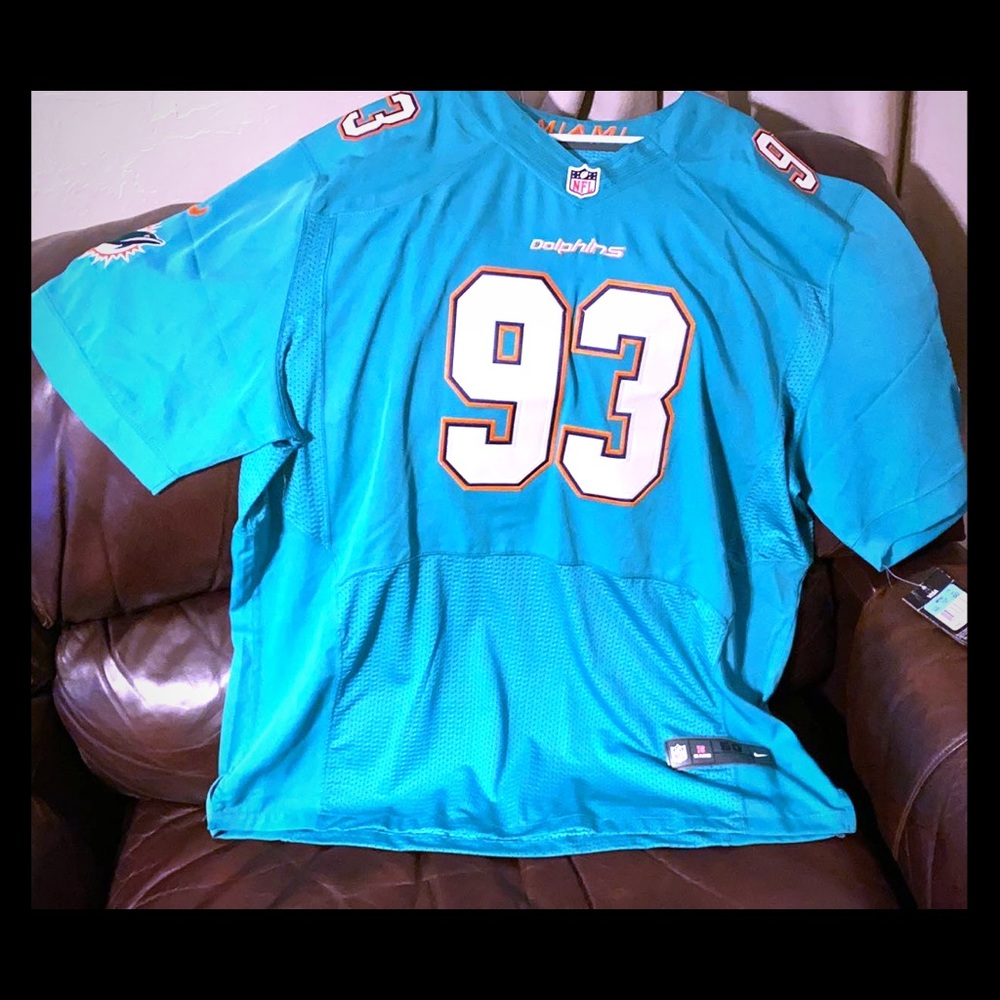 🏈Nike Miami dolphin 🐬 Away Sue jersey XXL Size60